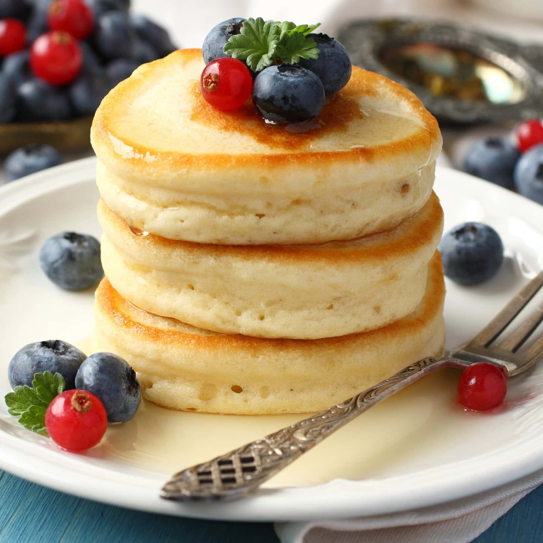 Fluffy Pancakes, da gustare con il nostro Fior di Mandorla 100%