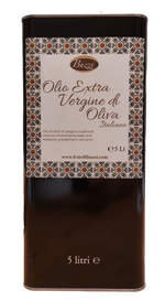 Olio Extra Vergine di Oliva di Sicilia 5 Lt in latta d'alluminio